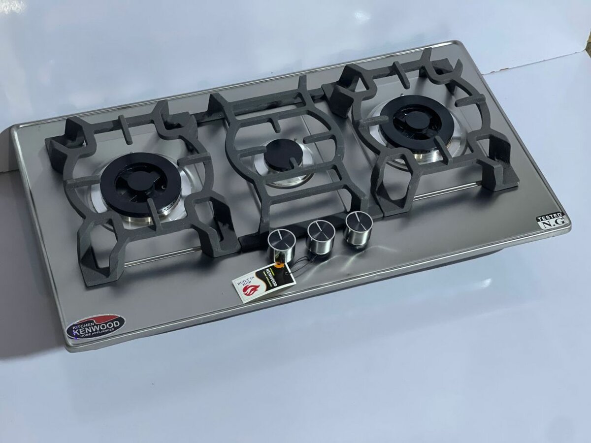 Kitchen gas stove hob