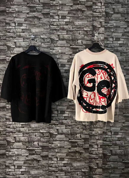 T-shirts oversize graphiques