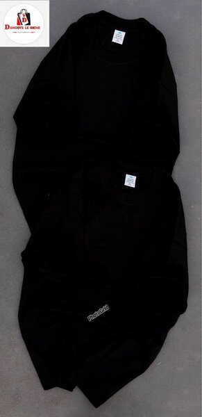 T-shirts noirs unisexes