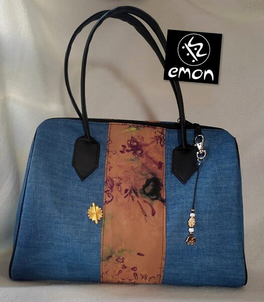 Sac à main en jean