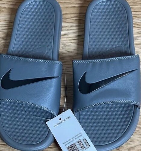 Quality Nike Slides Now grey