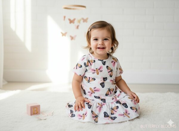 Robe shein petite fille