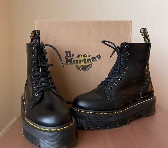 Bottes en cuir Dr. Martens