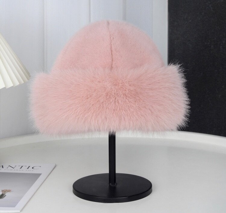 Chapeau en fourrure élégante