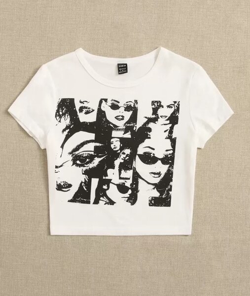 T-shirt graphique femme