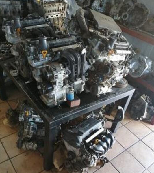 Kia morning engine half block