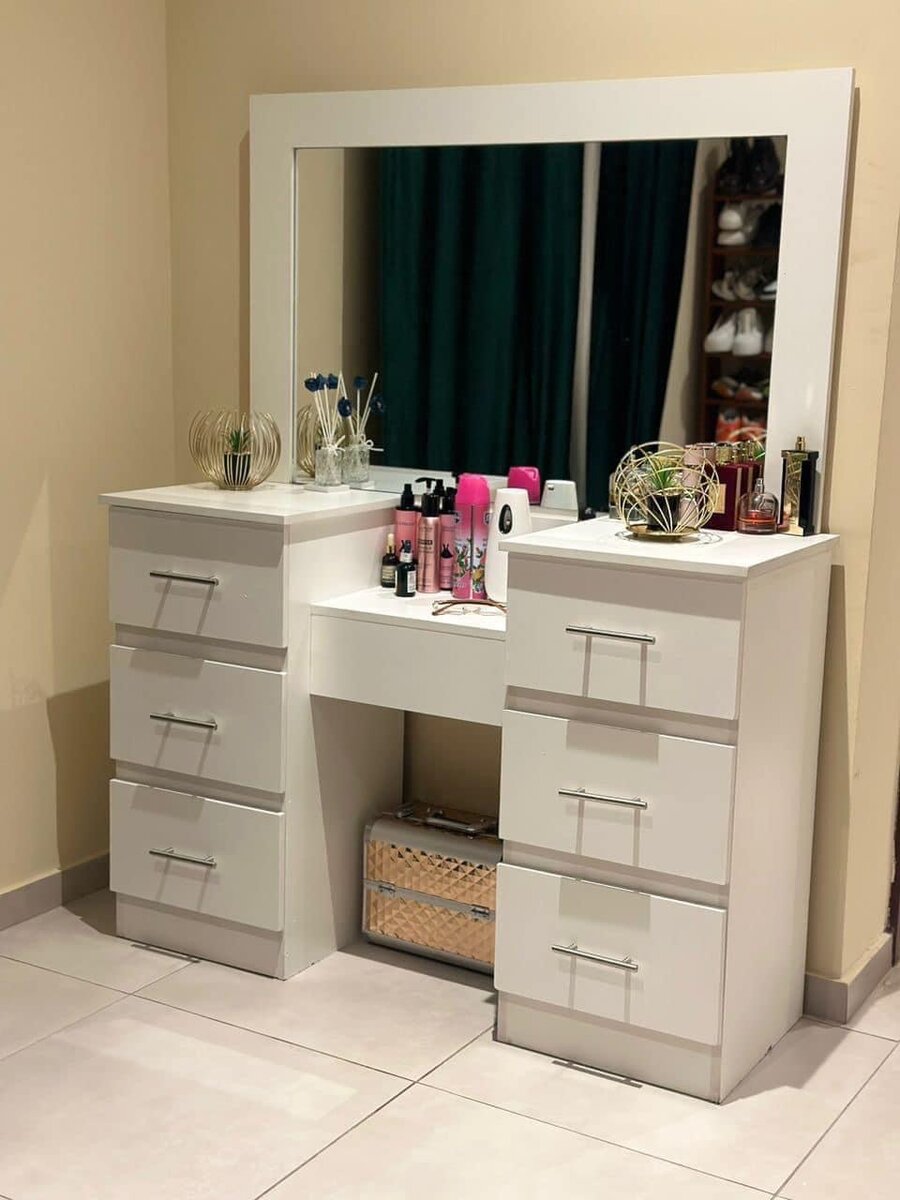 Sofas and dressing mirror