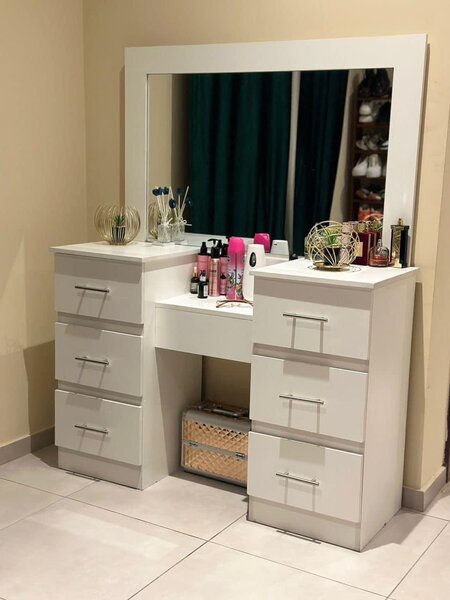 Sofas and dressing mirror