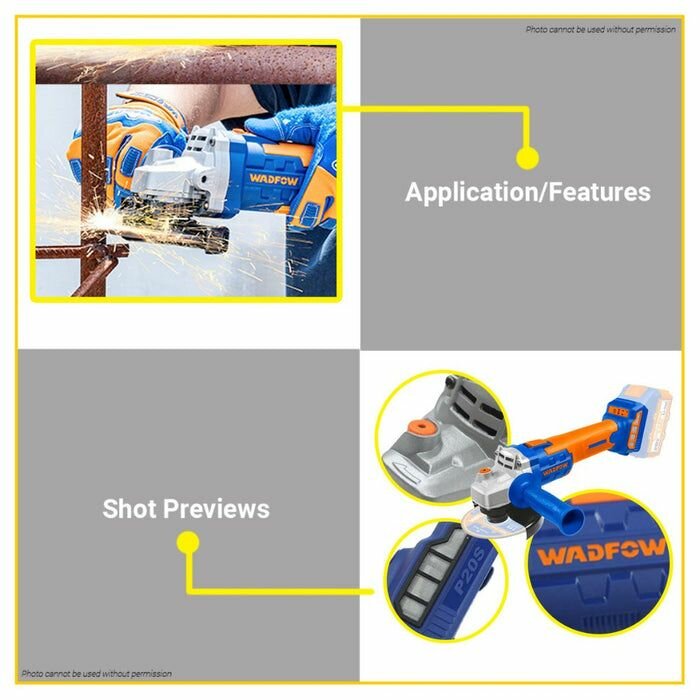 Meuleuse sans fil 20V 4.0Ah