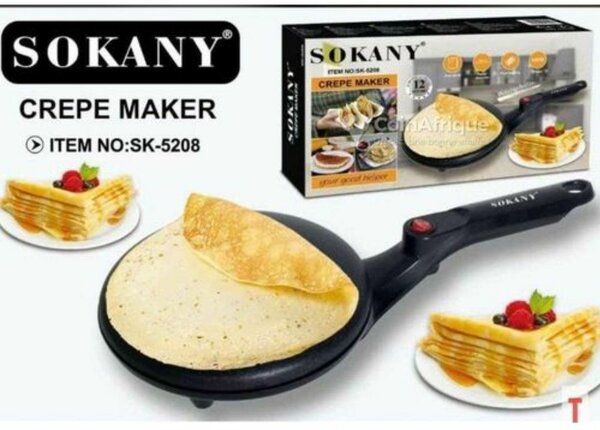 Poêle à crêpes SOKANY antiadhésive