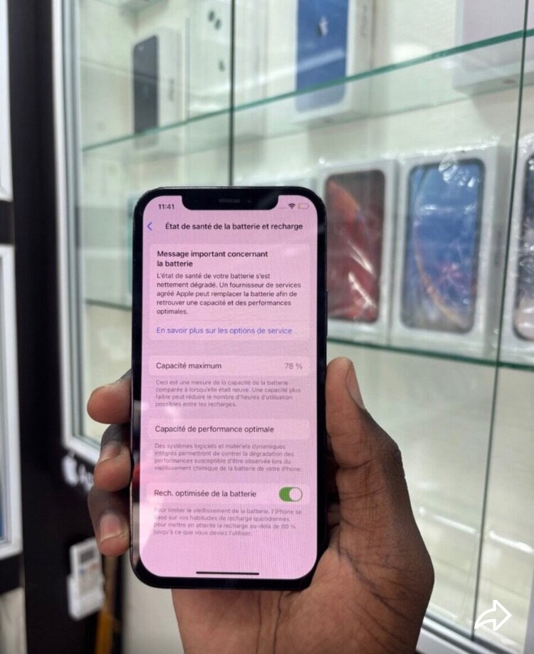 iPhone12 - Écran Supérieur