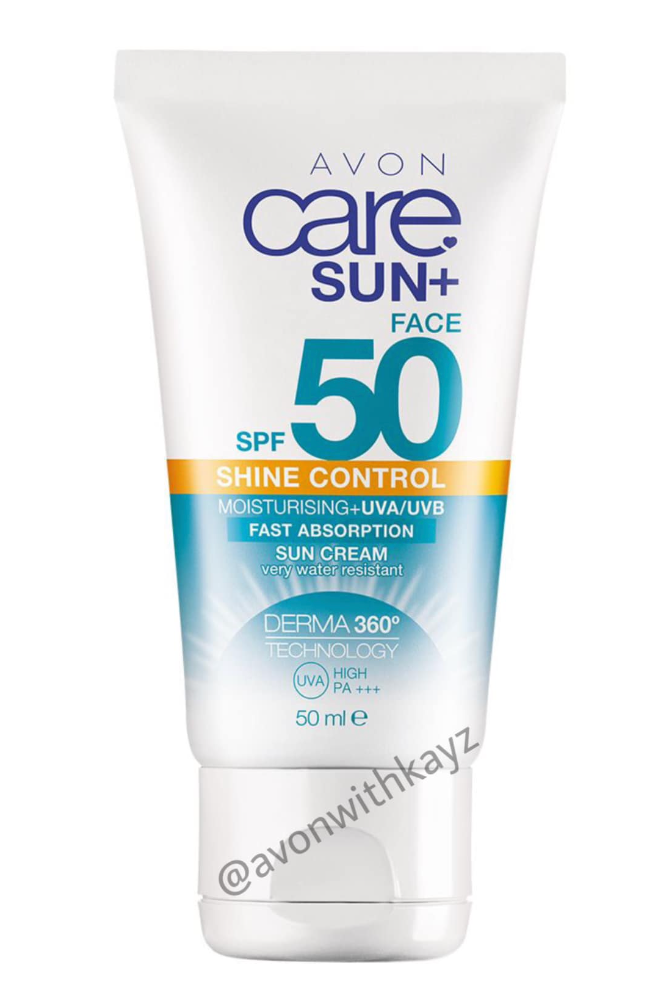 Avon care sun+ face spf50