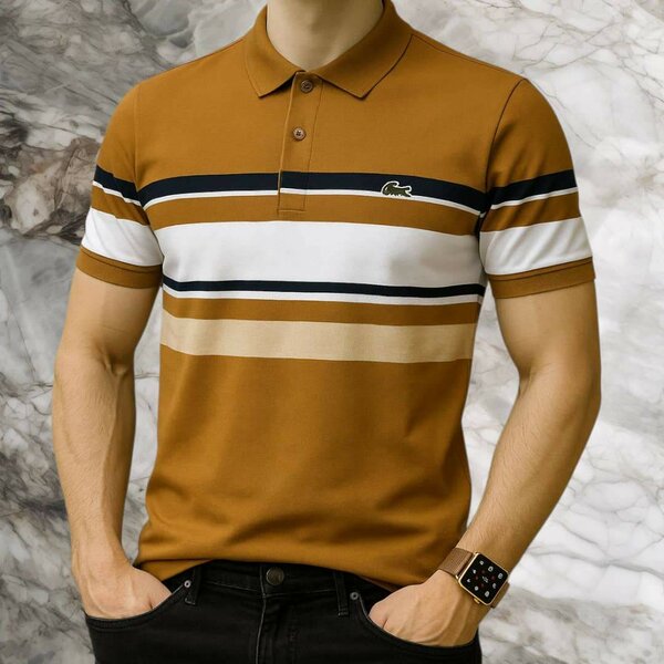 Polo Homme Rayé Chic