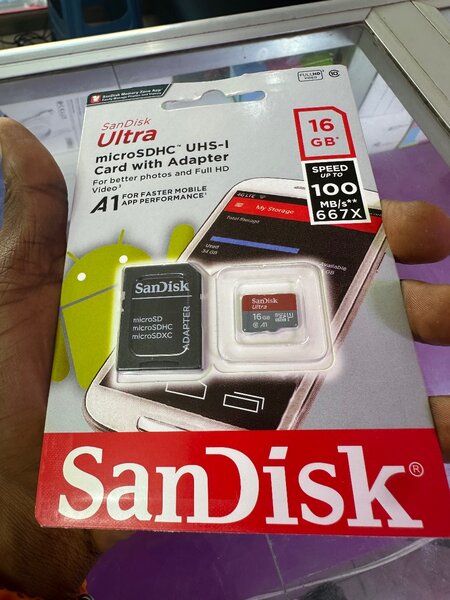 Pen drive and SD cards