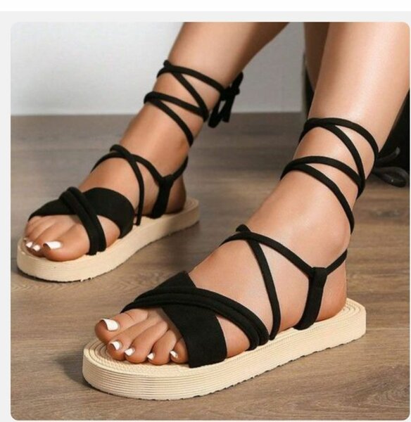 Sandales à lacets femmes