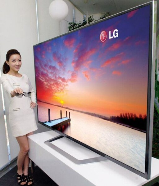 Téléviseur LG grand écran