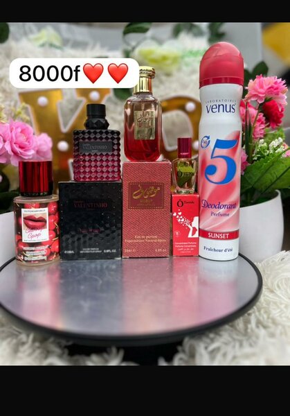 Ensemble de Parfums et Déodorants