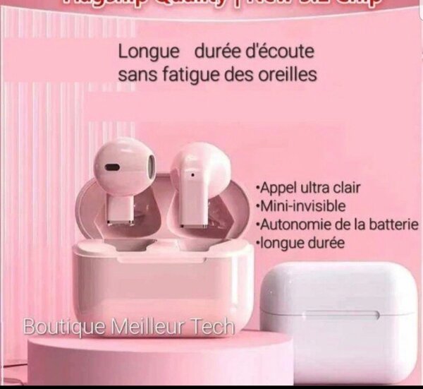 Écouteurs sans fil Rose