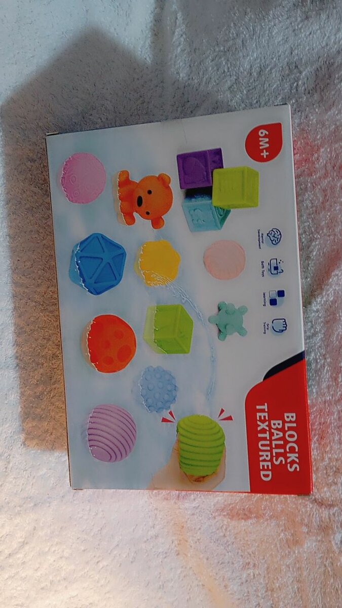 Ensemble de Blocs et Balles Texturés