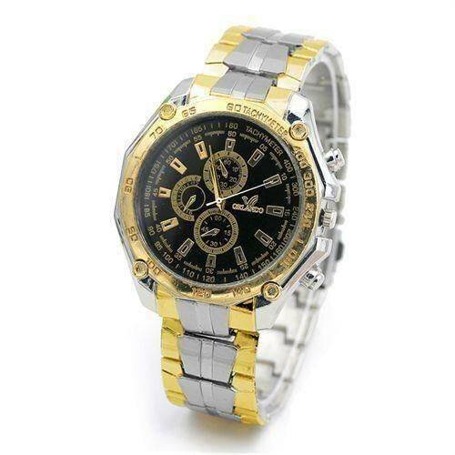 Montre Chronographe Bicolore