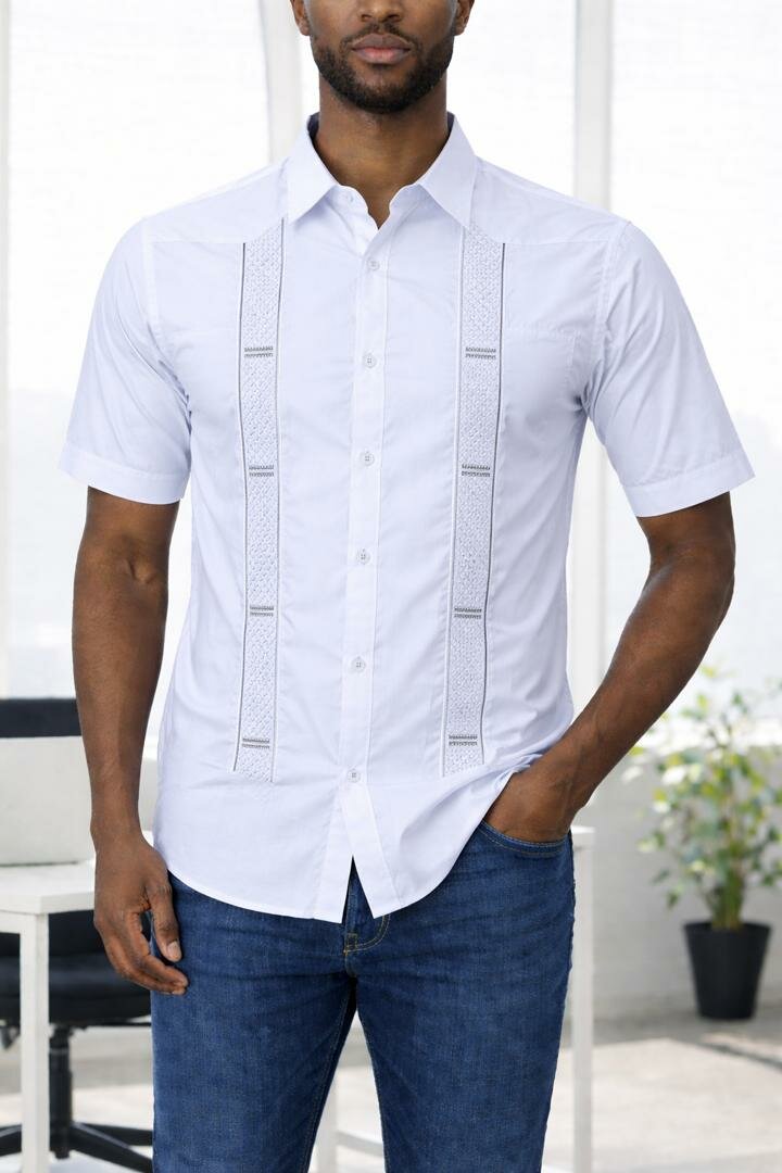 Chemise homme à manches courtes