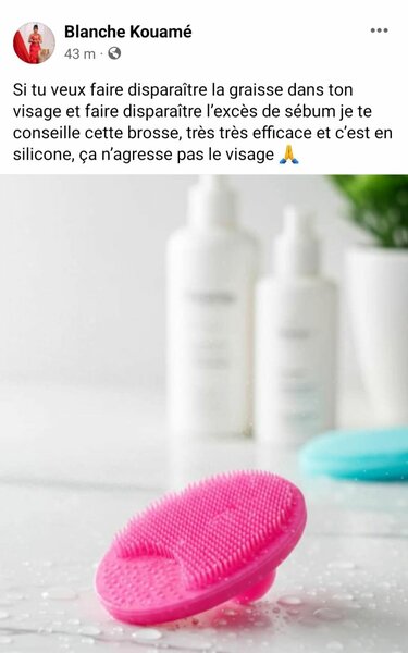 Brosse Nettoyante Visage Silicone