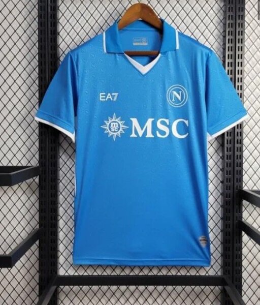 Maillot de football bleu