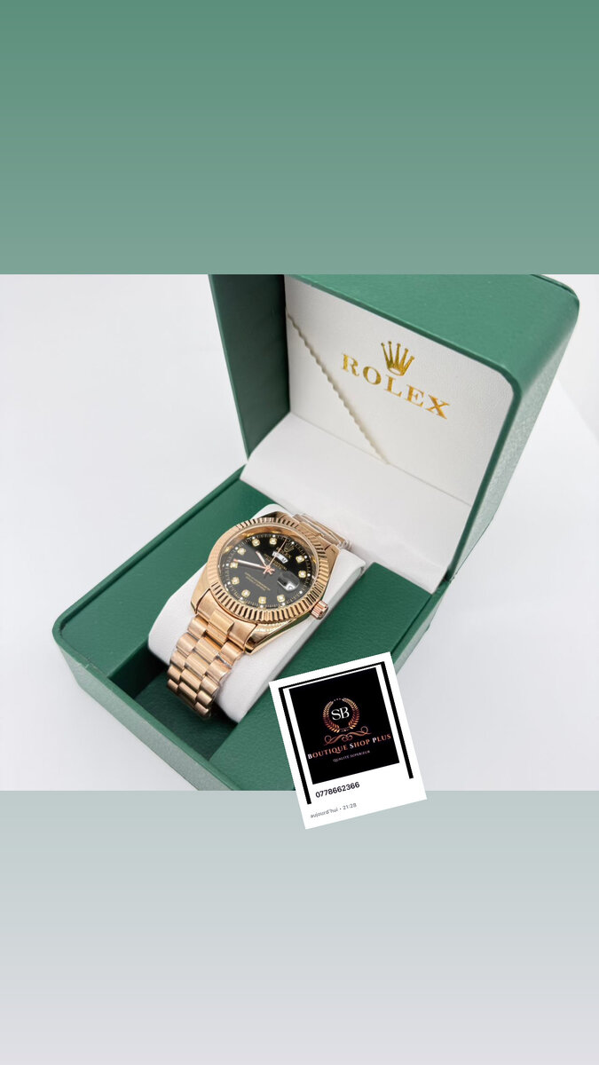 Montre Rolex Édition Luxe