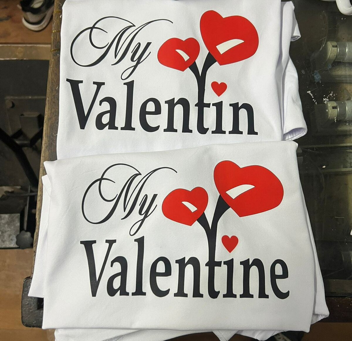 T-shirt amour Saint-Valentin