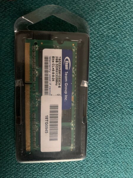 Mémoire RAM DDR3 2 Go