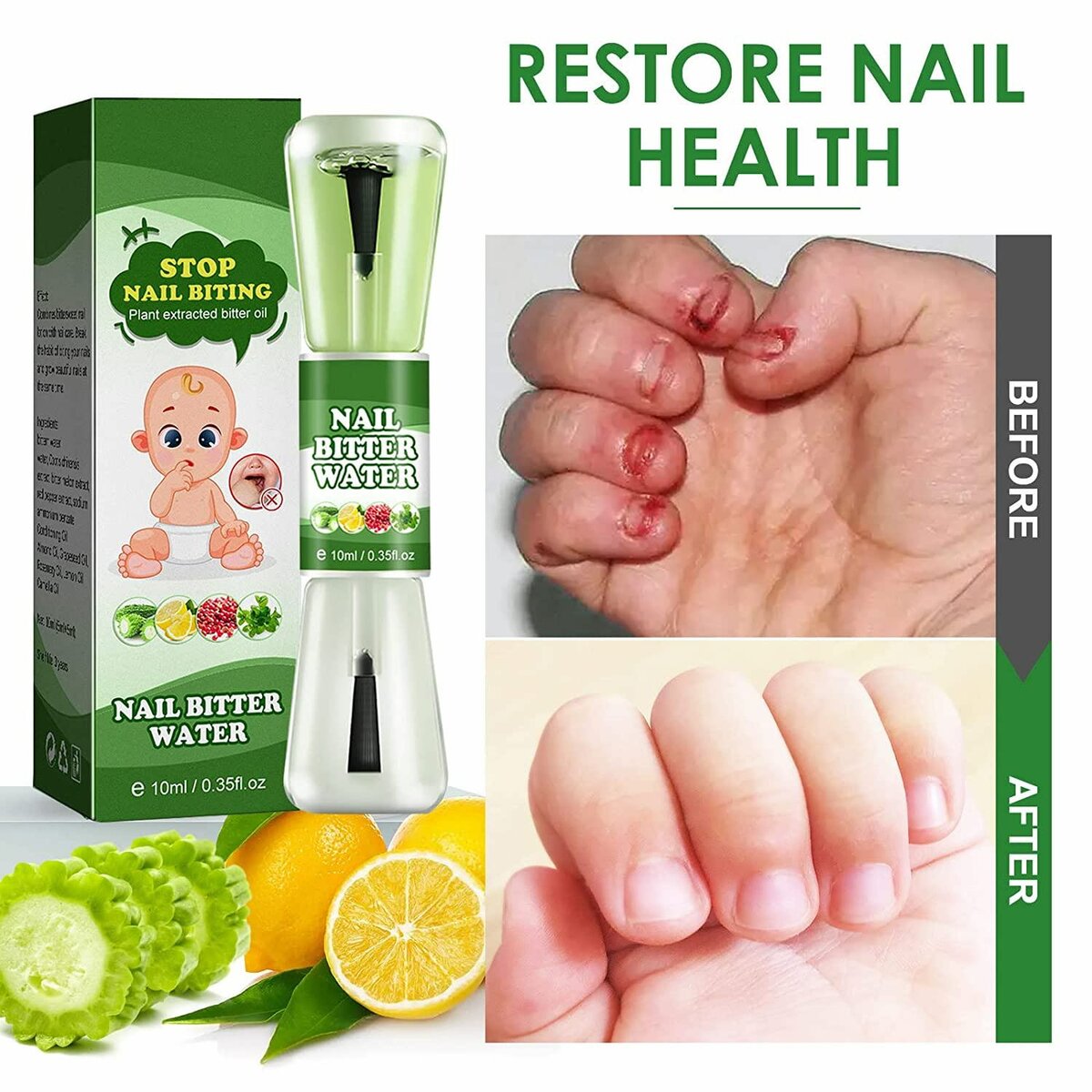 Anti-nail biting solution