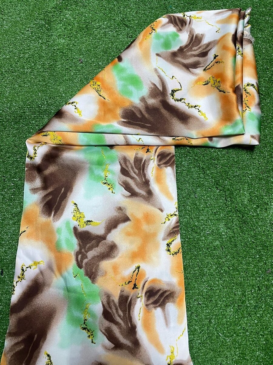 Tissus  en Soie Multicolores