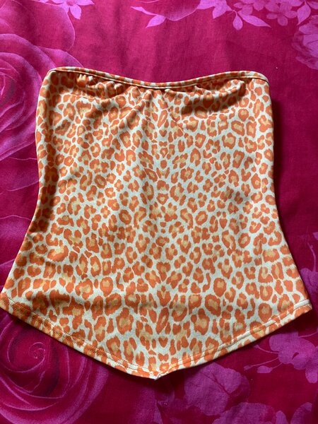 Top bandeau tendance femme