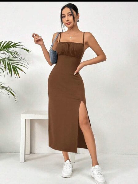Robe marron
