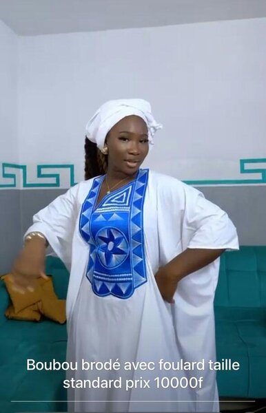 Robe Boubou Élégante Femme