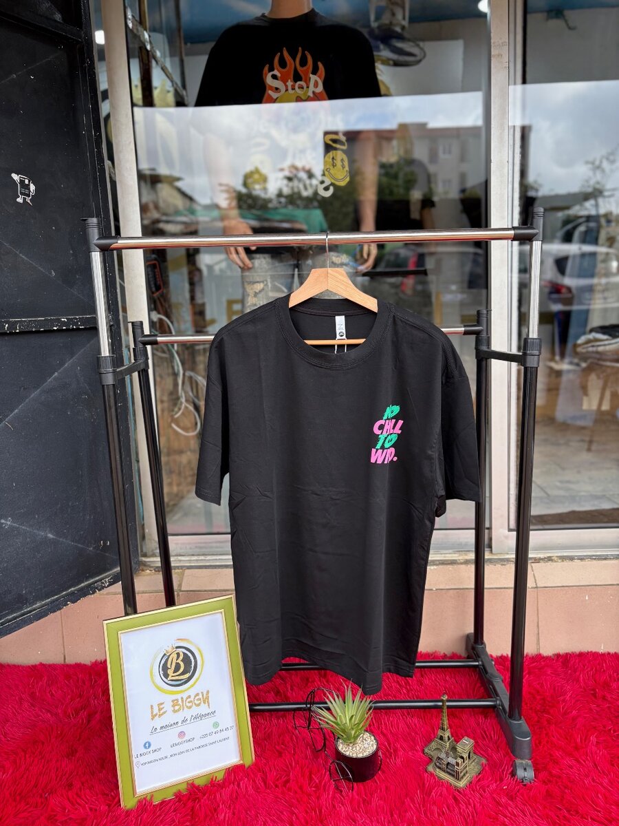 T-shirt "No Chill Too Wild"