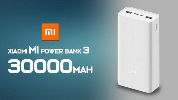 POWER BANK ORIGINAL XIAOMI 30000MAH