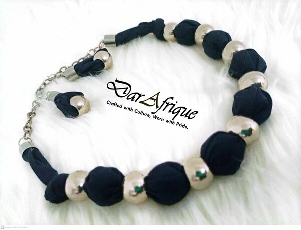 African Print Jewelry Set