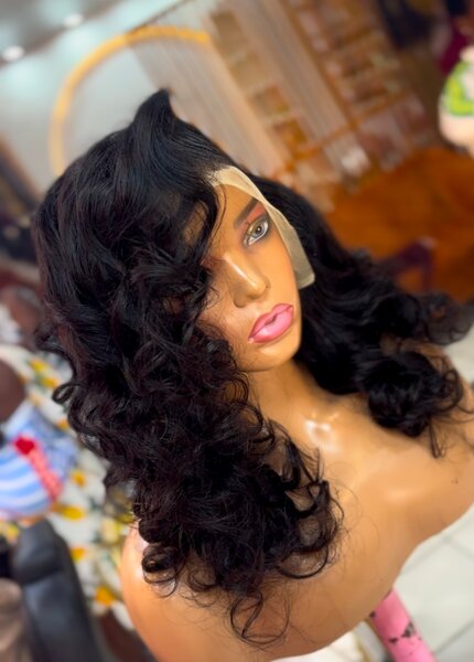 Perruque Lace Front Bouclée