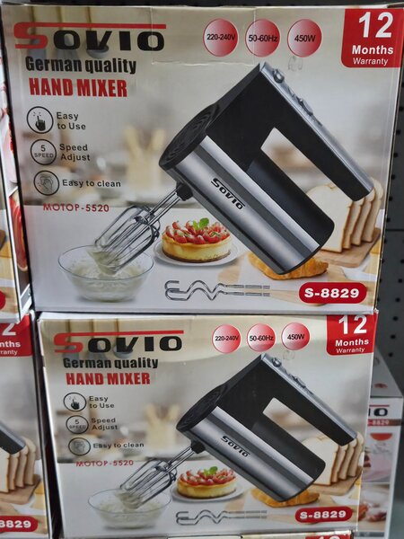 SOVIO Mixeur à main 450W