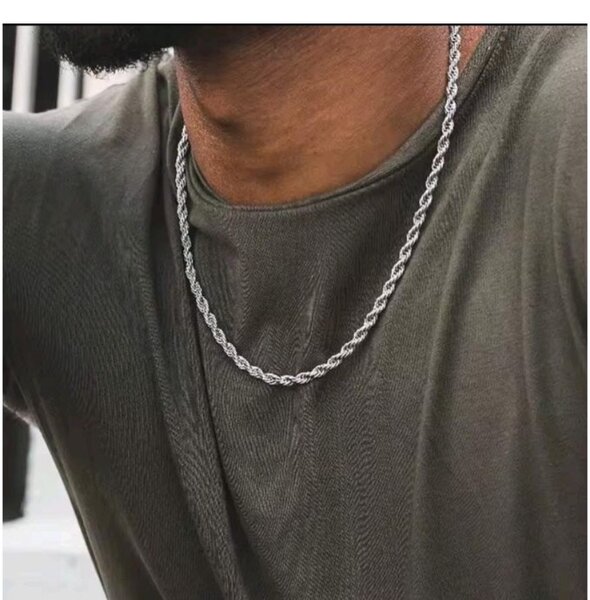 Chaîne en argent élégant