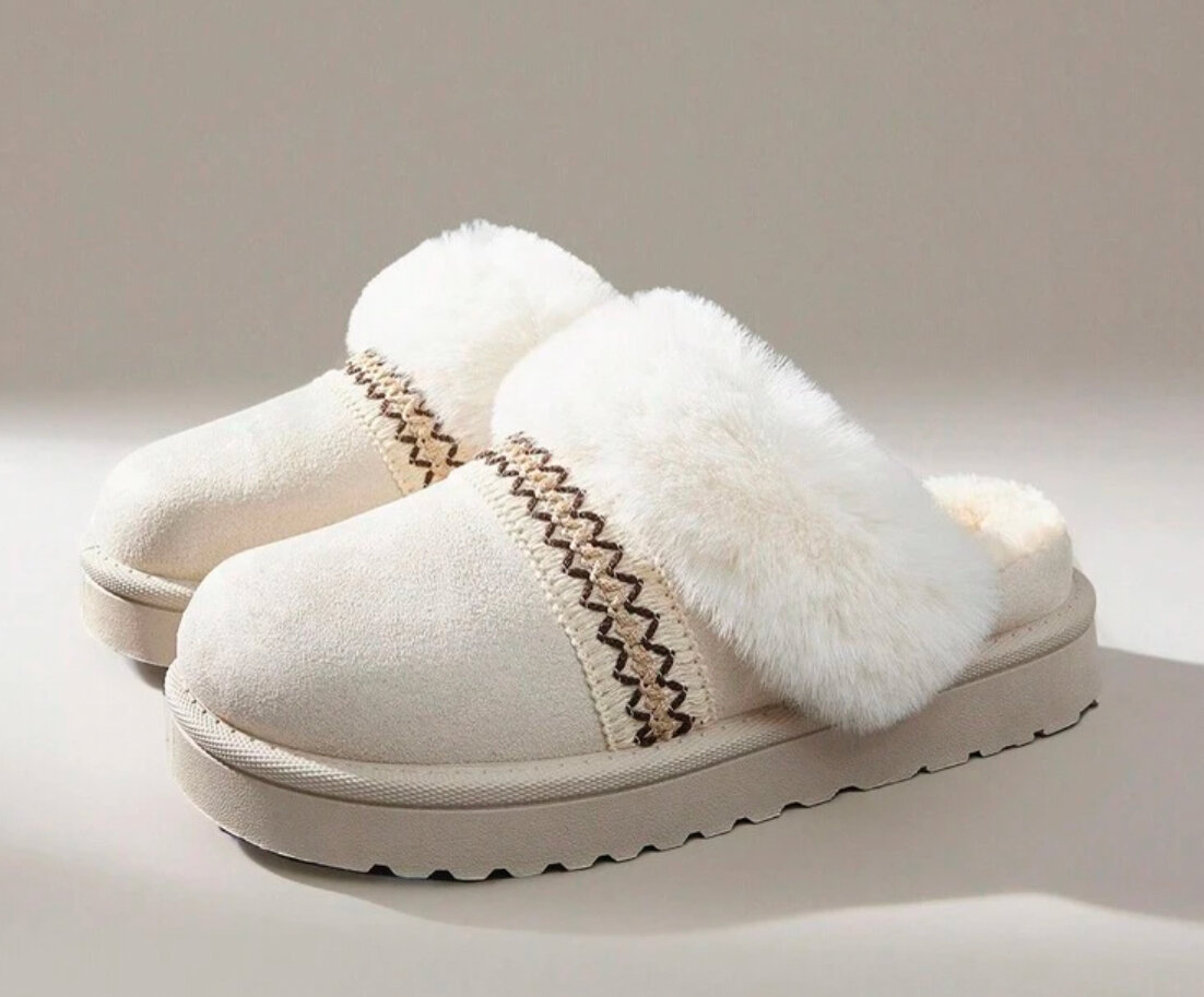 Chaussons fourrés confort