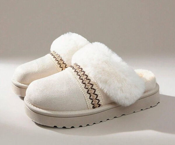 Chaussons fourrés confort