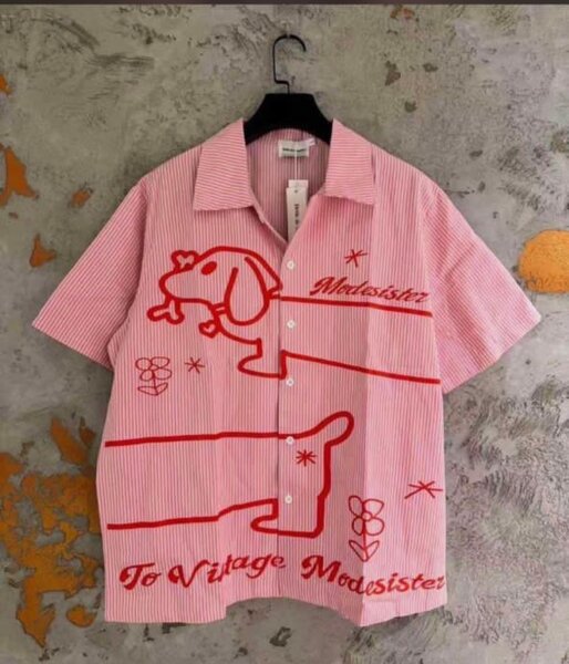 Chemise graphique décontractée