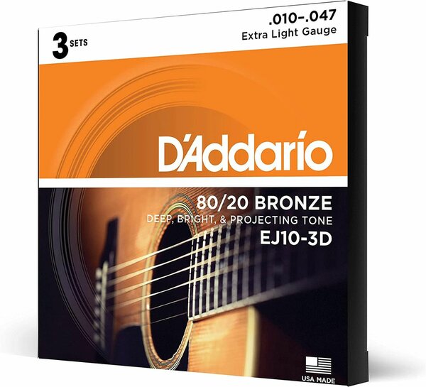 Cordes guitare Bronze - 3 jeux