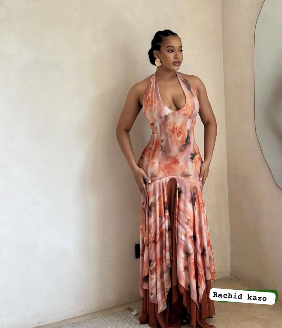 Robe longue dos nu élégante