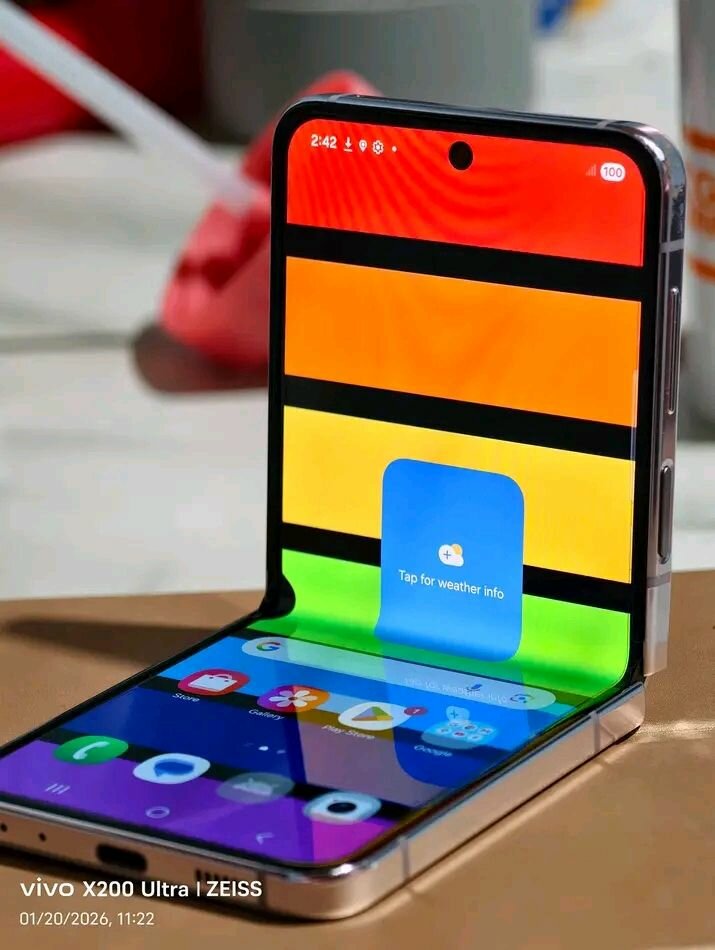 Smartphone pliable Samsung