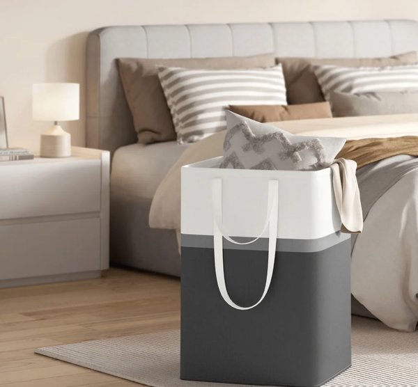 Panier à linge moderne 75L