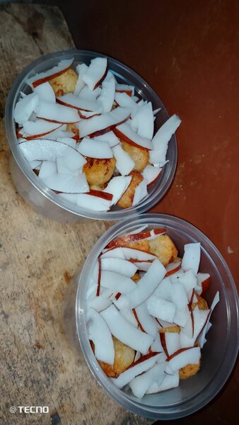 Délices de coco grillé