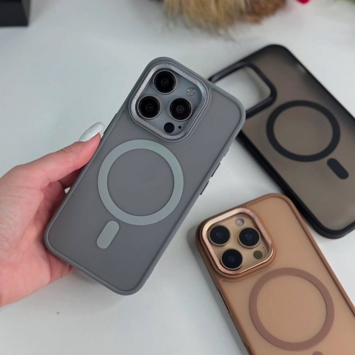 Coque MagSafe iPhone élégante